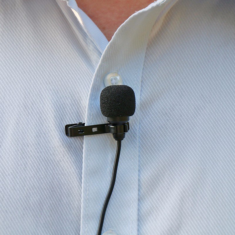 Micrófono de Solapa o Corbata - El Mejor Micrófono Para Entrevistas