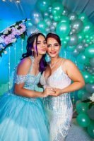 15 años foto con mamá